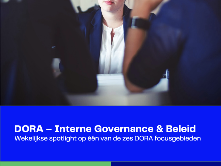 DORA – Interne governance en beleid